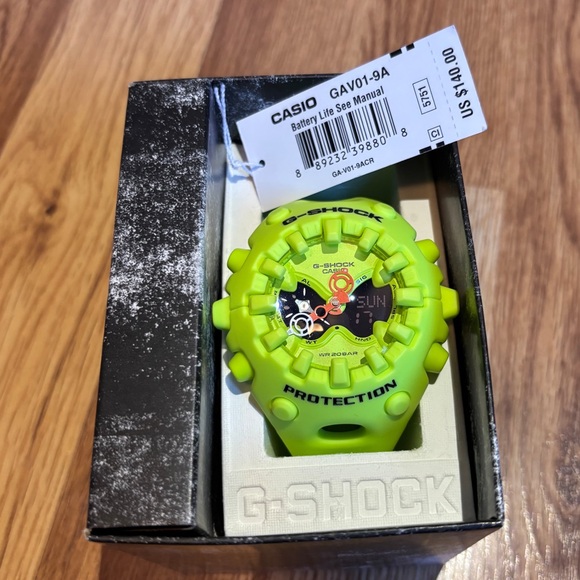 G-Shock Bright Yellow GAV01-9A “Cool Eyes” Watch - Picture 5 of 7